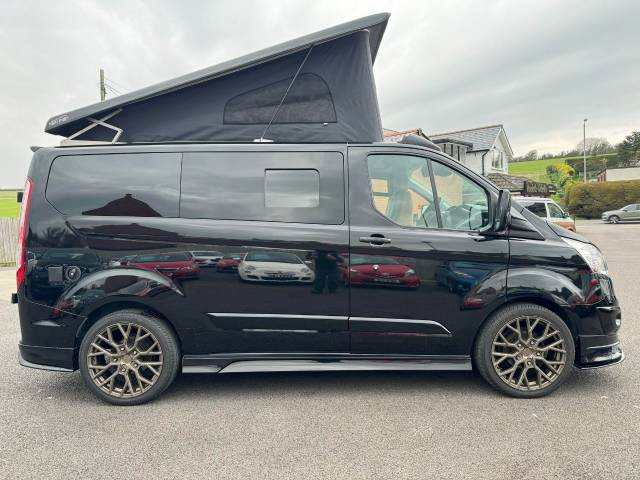 Ford Transit Custom 2.0 TDCi 130ps Limited Van WOODSTOCK - 4 BERTH CAMPERVAN Crew Van Diesel Black