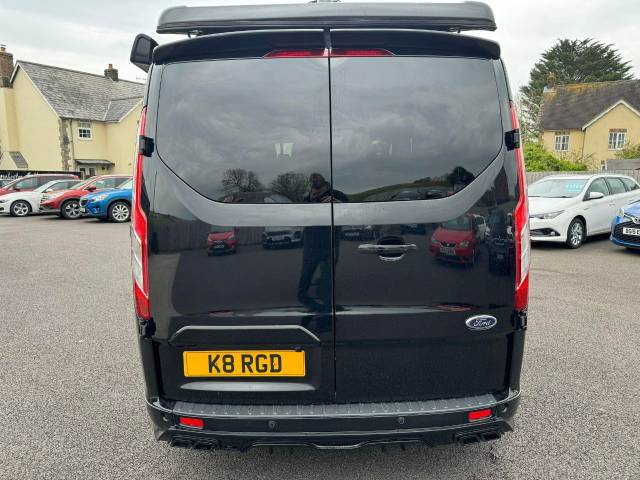 Ford Transit Custom 2.0 TDCi 130ps Limited Van WOODSTOCK - 4 BERTH CAMPERVAN Crew Van Diesel Black