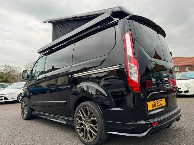 Ford Transit Custom 2.0 TDCi 130ps Limited Van WOODSTOCK - 4 BERTH CAMPERVAN Crew Van Diesel Black