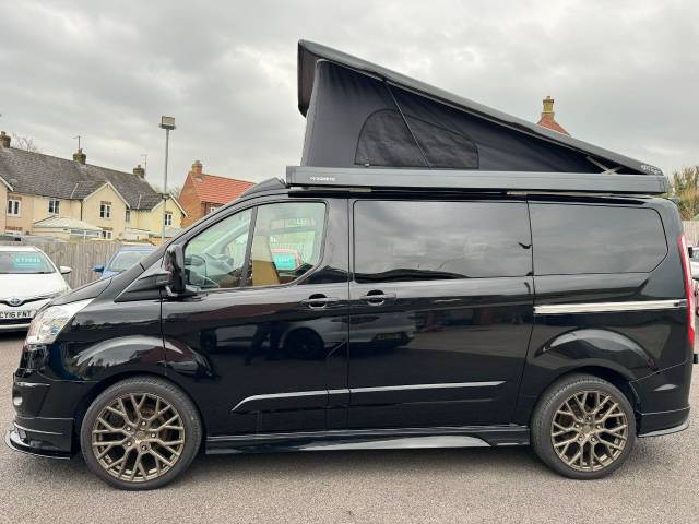 Ford Transit Custom 2.0 TDCi 130ps Limited Van WOODSTOCK - 4 BERTH CAMPERVAN Crew Van Diesel Black