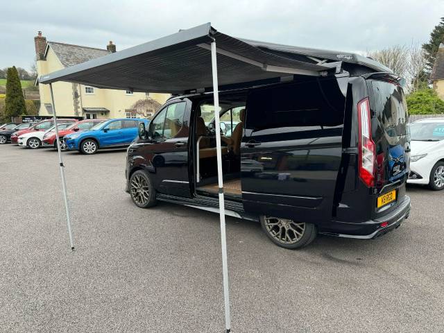 Ford Transit Custom 2.0 TDCi 130ps Limited Van WOODSTOCK - 4 BERTH CAMPERVAN Crew Van Diesel Black