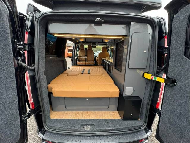 Ford Transit Custom 2.0 TDCi 130ps Limited Van WOODSTOCK - 4 BERTH CAMPERVAN Crew Van Diesel Black