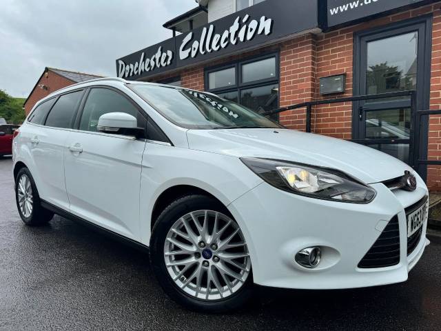 Ford Focus 1.0 125 EcoBoost Zetec 5dr Estate Estate Petrol White