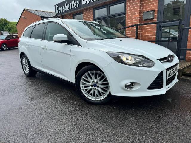 Ford Focus 1.0 125 EcoBoost Zetec 5dr Estate Estate Petrol White