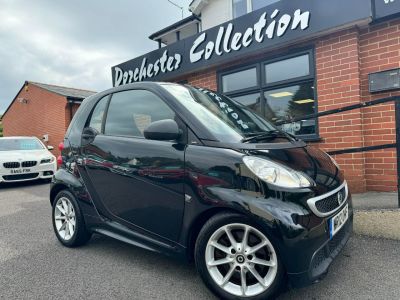Smart Fortwo Coupe 1.0 Passion mhd 2dr Softouch Auto [2010] ** POWER STEERING ** Coupe Petrol BlackSmart Fortwo Coupe 1.0 Passion mhd 2dr Softouch Auto [2010] ** POWER STEERING ** Coupe Petrol Black at Dorchester Collection Dorchester