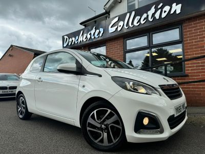 Peugeot 108 1.2 PureTech Allure 3dr Hatchback Petrol WhitePeugeot 108 1.2 PureTech Allure 3dr Hatchback Petrol White at Dorchester Collection Dorchester