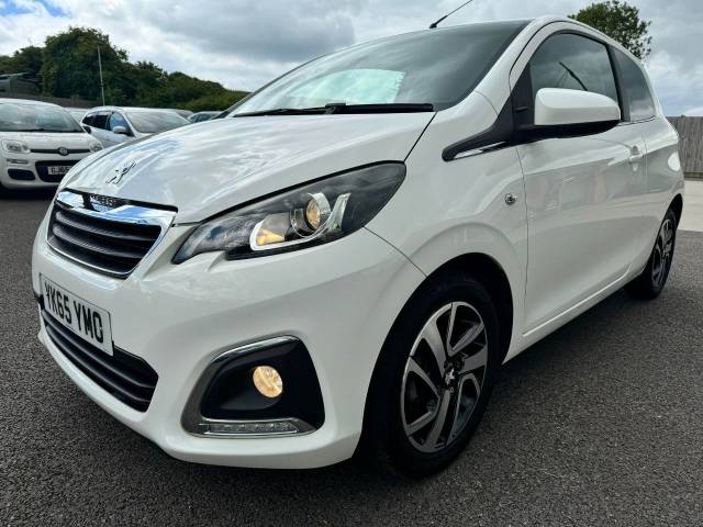 Peugeot 108 1.2 PureTech Allure 3dr Hatchback Petrol White