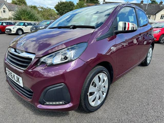 Peugeot 108 1.0 Active 5dr Hatchback Petrol Mauve/purple