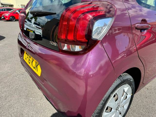 Peugeot 108 1.0 Active 5dr Hatchback Petrol Mauve/purple