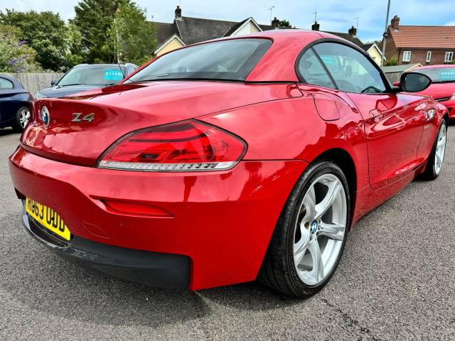 BMW Z4 2.0 18i sDrive M Sport 2dr Convertible Petrol Red