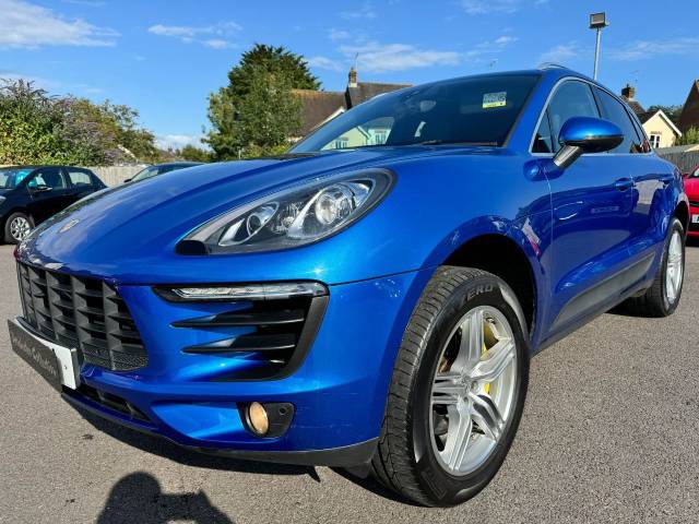 Porsche Macan 3.0 S Diesel 5dr PDK (£8067 OF OPTIONAL EXTRAS) Estate Diesel Blue