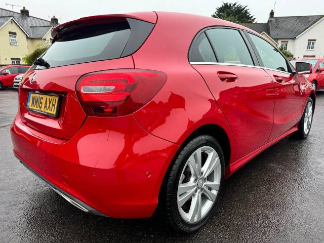 Mercedes-Benz A Class 1.5 A180d Sport Executive 5dr Auto Hatchback Diesel Red