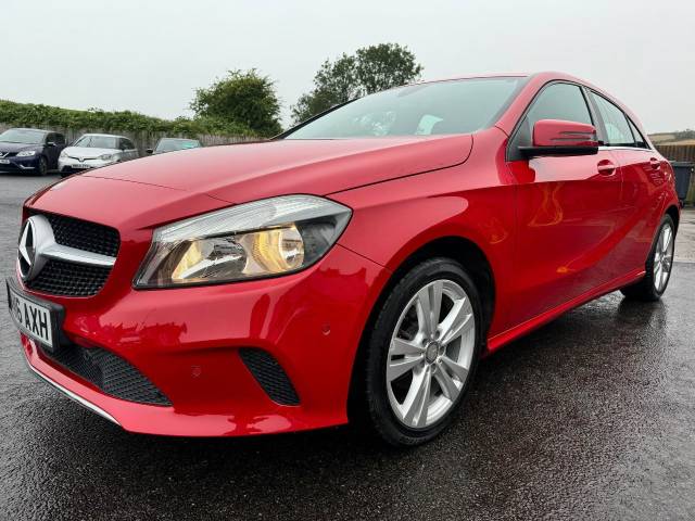 Mercedes-Benz A Class 1.5 A180d Sport Executive 5dr Auto Hatchback Diesel Red