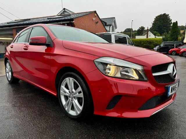 Mercedes-Benz A Class 1.5 A180d Sport Executive 5dr Auto Hatchback Diesel Red