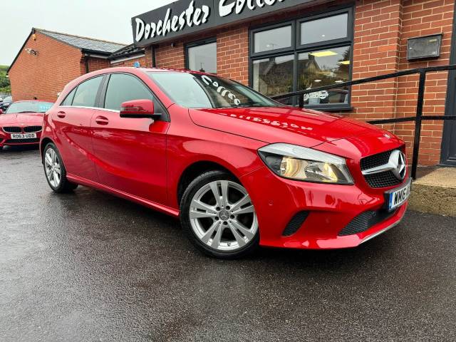 Mercedes-Benz A Class 1.5 A180d Sport Executive 5dr Auto Hatchback Diesel Red