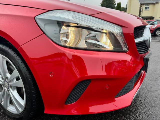 Mercedes-Benz A Class 1.5 A180d Sport Executive 5dr Auto Hatchback Diesel Red