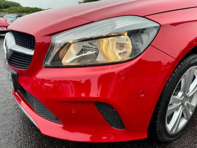 Mercedes-Benz A Class 1.5 A180d Sport Executive 5dr Auto Hatchback Diesel Red