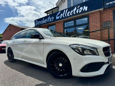 Mercedes-Benz CLA 2.1 CLA 220d AMG Line 5dr Shooting Brake Tip Auto Estate Diesel WhiteMercedes-Benz CLA 2.1 CLA 220d AMG Line 5dr Shooting Brake Tip Auto Estate Diesel White at Dorchester Collection Dorchester