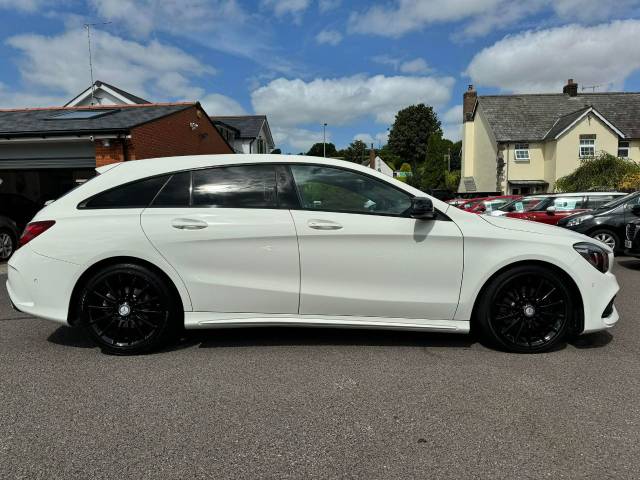 Mercedes-Benz CLA 2.1 CLA 220d AMG Line 5dr Shooting Brake Tip Auto Estate Diesel White