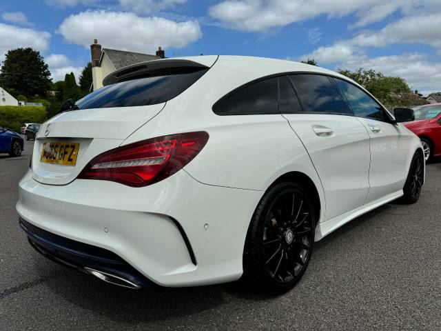 Mercedes-Benz CLA 2.1 CLA 220d AMG Line 5dr Shooting Brake Tip Auto Estate Diesel White