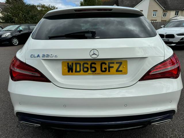 Mercedes-Benz CLA 2.1 CLA 220d AMG Line 5dr Shooting Brake Tip Auto Estate Diesel White