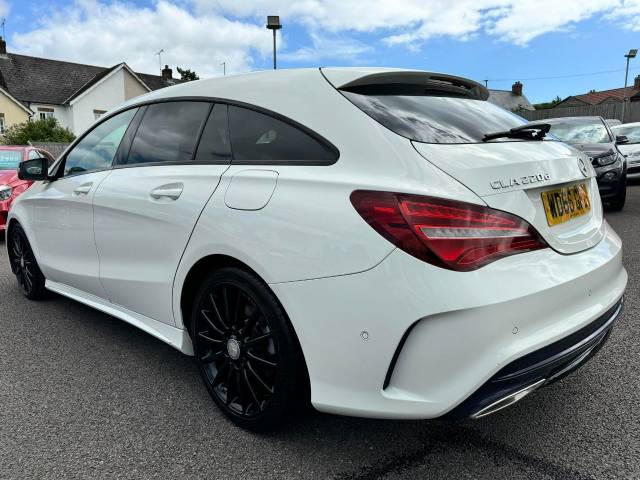 Mercedes-Benz CLA 2.1 CLA 220d AMG Line 5dr Shooting Brake Tip Auto Estate Diesel White