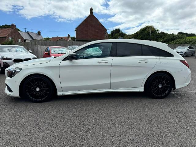 Mercedes-Benz CLA 2.1 CLA 220d AMG Line 5dr Shooting Brake Tip Auto Estate Diesel White