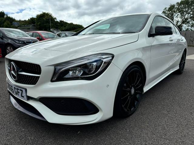 Mercedes-Benz CLA 2.1 CLA 220d AMG Line 5dr Shooting Brake Tip Auto Estate Diesel White