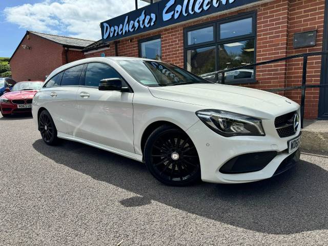 Mercedes-Benz CLA 2.1 CLA 220d AMG Line 5dr Shooting Brake Tip Auto Estate Diesel White