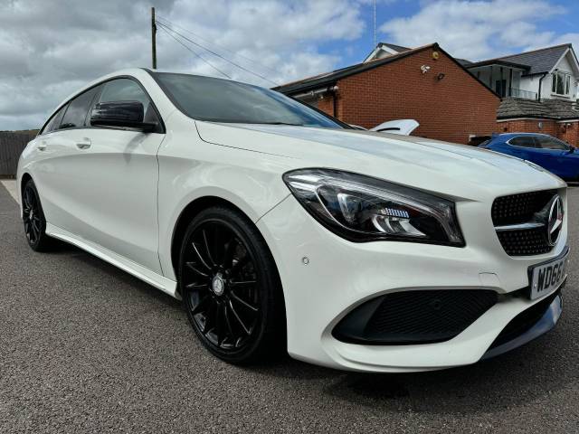 Mercedes-Benz CLA 2.1 CLA 220d AMG Line 5dr Shooting Brake Tip Auto Estate Diesel White