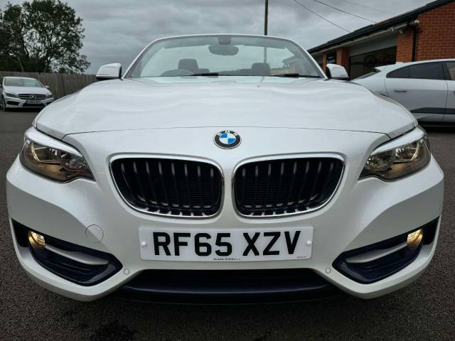 BMW 2 Series 2.0 220d Sport 2dr Convertible Diesel White