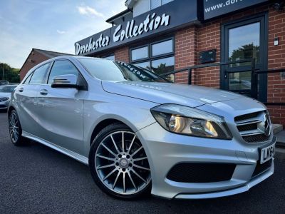 Mercedes-Benz A Class 2.1 A220 CDI AMG Sport 5dr Auto Hatchback Diesel SilverMercedes-Benz A Class 2.1 A220 CDI AMG Sport 5dr Auto Hatchback Diesel Silver at Dorchester Collection Dorchester