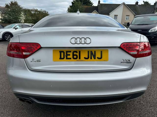 Audi A5 2.0 TDI Black Edition 2dr [Start Stop] (2011 Coupe Diesel Silver