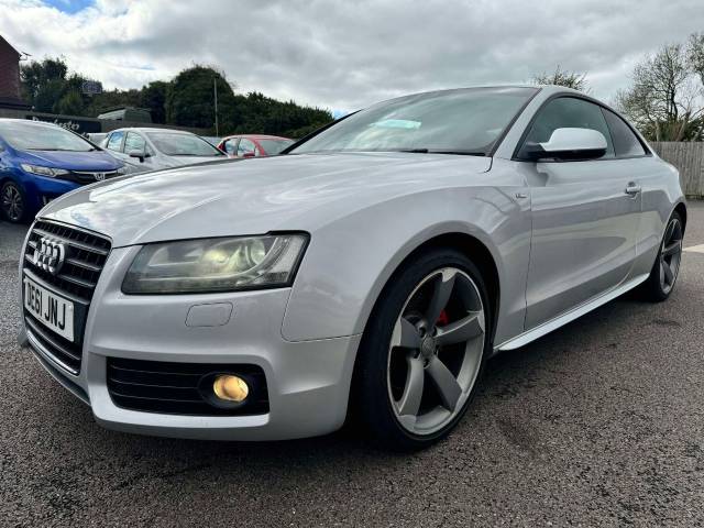 Audi A5 2.0 TDI Black Edition 2dr [Start Stop] (2011 Coupe Diesel Silver