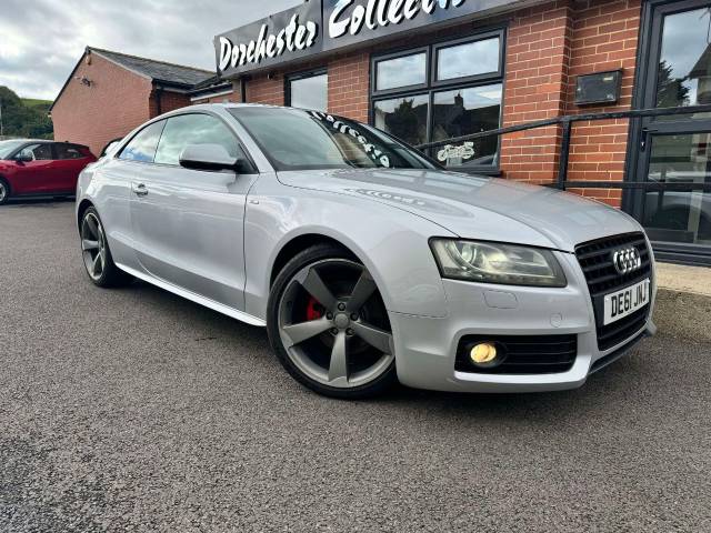 Audi A5 2.0 TDI Black Edition 2dr [Start Stop] (2011 Coupe Diesel Silver