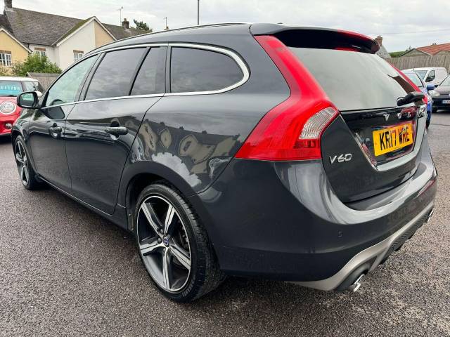 Volvo V60 2.0 D4 [190] R DESIGN Lux Nav 5dr Geartronic [Ltr] Estate Diesel Grey