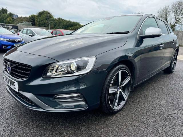 Volvo V60 2.0 D4 [190] R DESIGN Lux Nav 5dr Geartronic [Ltr] Estate Diesel Grey