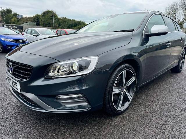 Volvo V60 2.0 D4 [190] R DESIGN Lux Nav 5dr Geartronic [Ltr] Estate Diesel Grey