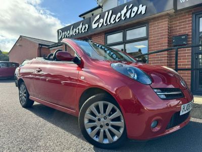 Nissan Micra C + C 1.6 Essenza 2dr Convertible Petrol RedNissan Micra C + C 1.6 Essenza 2dr Convertible Petrol Red at Dorchester Collection Dorchester