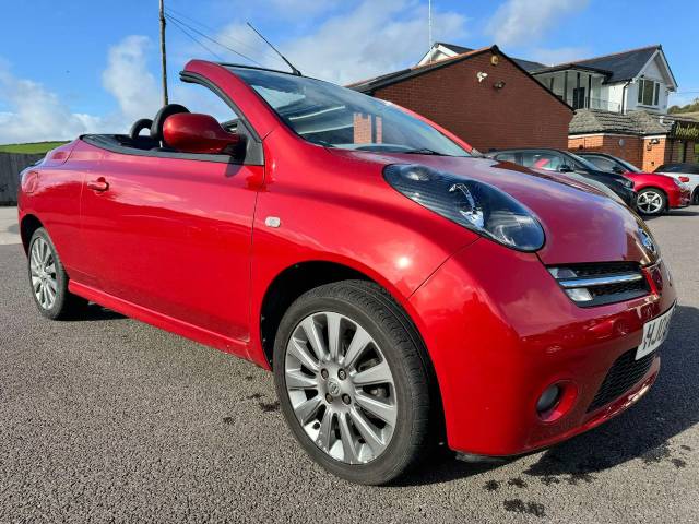 Nissan Micra C + C 1.6 Essenza 2dr Convertible Petrol Red