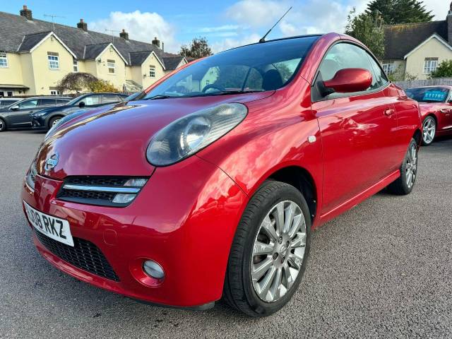 Nissan Micra C + C 1.6 Essenza 2dr Convertible Petrol Red