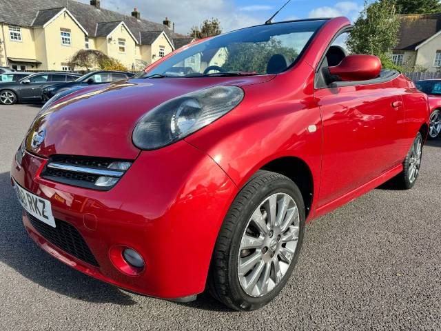 Nissan Micra C + C 1.6 Essenza 2dr Convertible Petrol Red