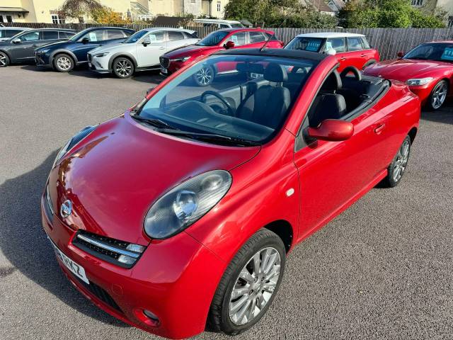 Nissan Micra C + C 1.6 Essenza 2dr Convertible Petrol Red