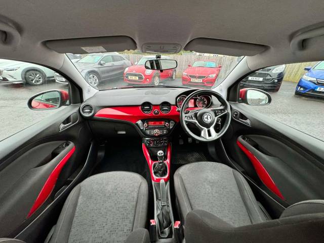 Vauxhall Adam 1.2i Jam 3dr (URBAN PACK) Hatchback Petrol Red