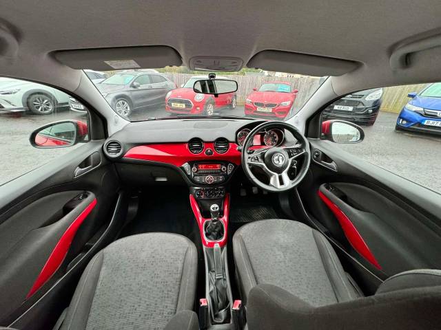 Vauxhall Adam 1.2i Jam 3dr (URBAN PACK) Hatchback Petrol Red