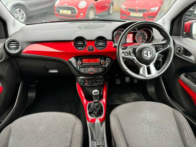 Vauxhall Adam 1.2i Jam 3dr (URBAN PACK) Hatchback Petrol Red