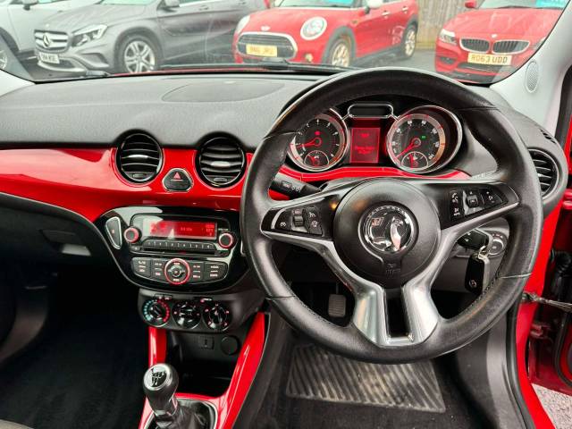 Vauxhall Adam 1.2i Jam 3dr (URBAN PACK) Hatchback Petrol Red