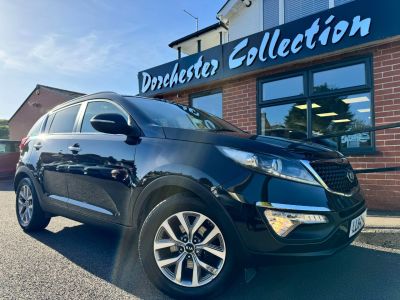 Kia Sportage 1.6 GDi ISG 2 5dr Estate Petrol BlackKia Sportage 1.6 GDi ISG 2 5dr Estate Petrol Black at Dorchester Collection Dorchester