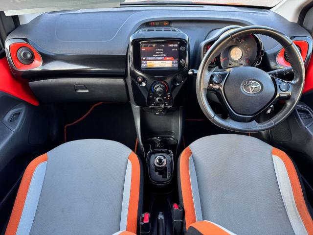 Toyota Aygo 1.0 VVT-i X-Cite 5dr x-shift Hatchback Petrol Orange