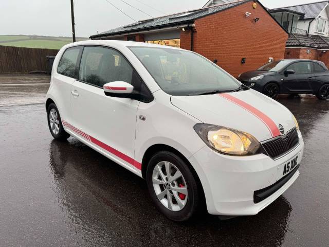 Skoda Citigo 1.0 MPI GreenTech SE 3dr Hatchback Petrol White